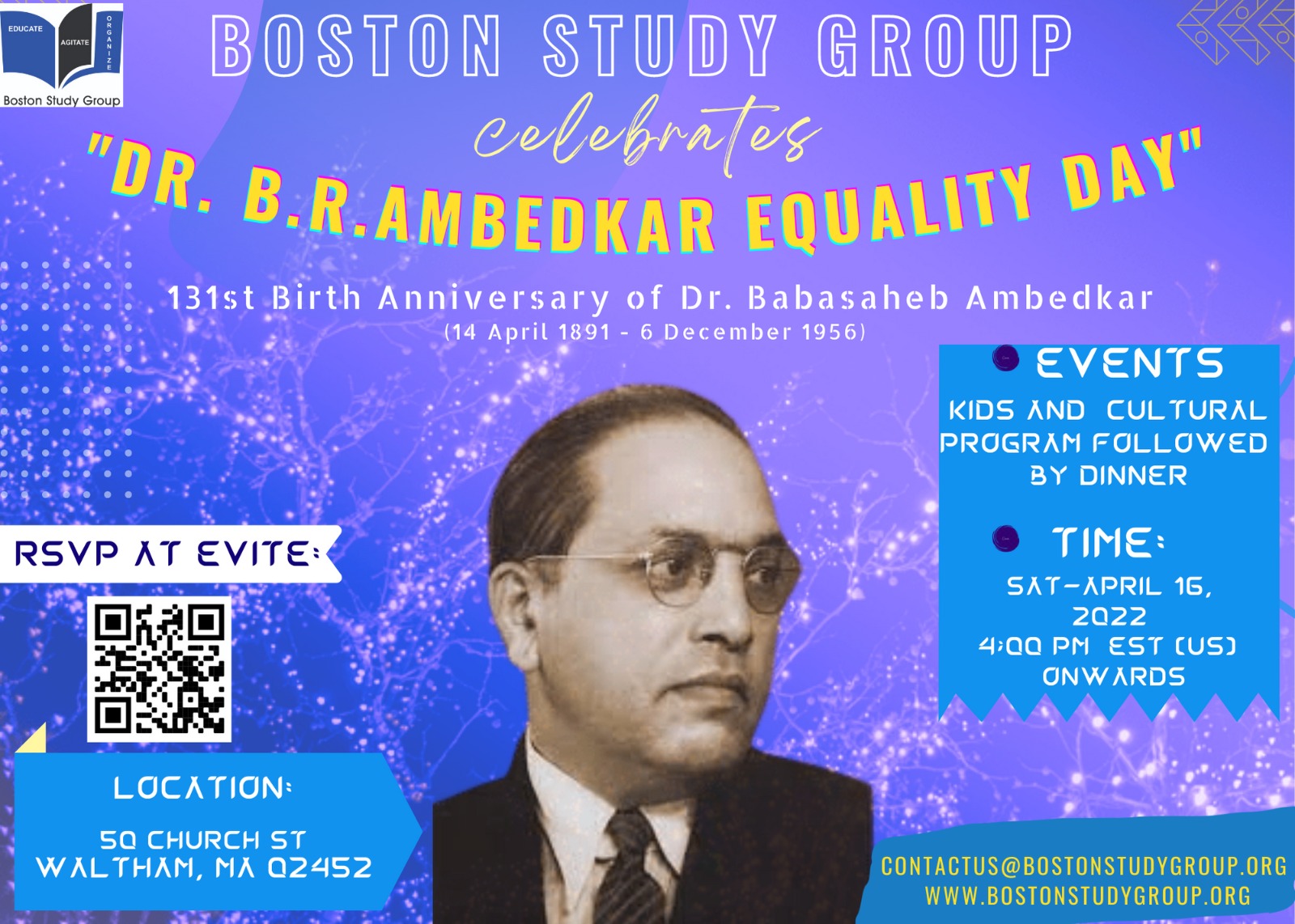 Celebrated Dr. Ambedkar Jayanti as "Equality Day"